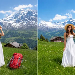 Portrait retouch before and after gallery example 5 by InspireStudio