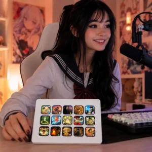 Anime Inspired Stream Deck icons preview for VTubers and streamers