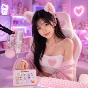 Fluffy Stream Deck icons preview for cozy streamers
