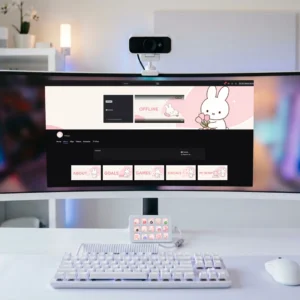 Free Miffy Bunny Twitch YouTube Branding Kit branding kit preview